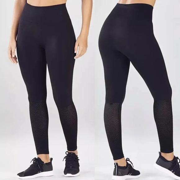 Fabletics | Seamless Mesh Leggings High Waisted - Picture 1 of 7